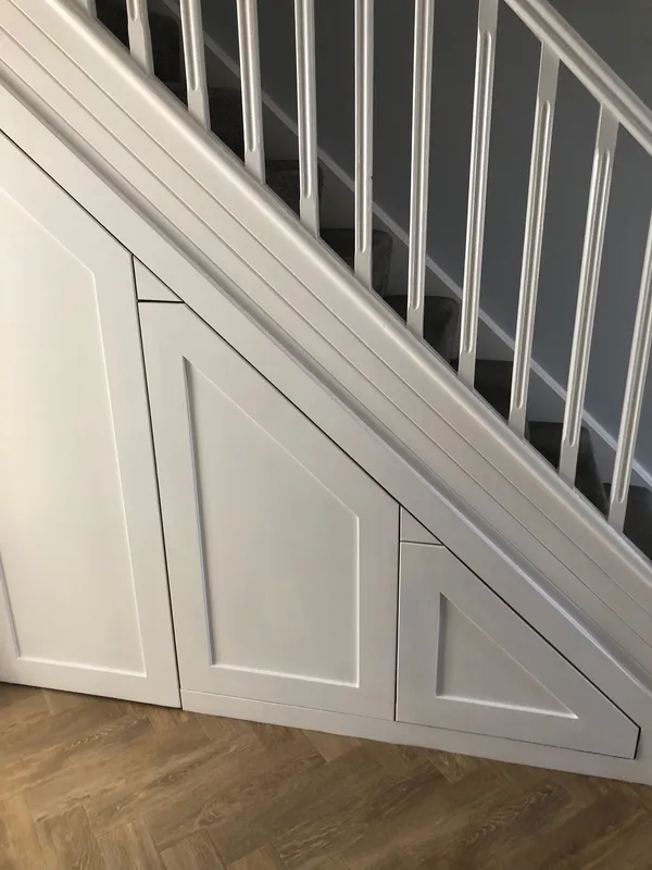 fitted under stairs storage 