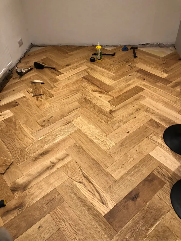 work in progress flooring